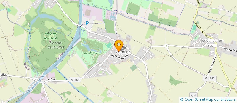 localisation de l'entreprise SCI SMPPJ  HOUPLIN-ANCOISNE