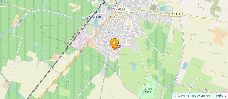 localisation de l'entreprise SCI SMQ  COURSAN