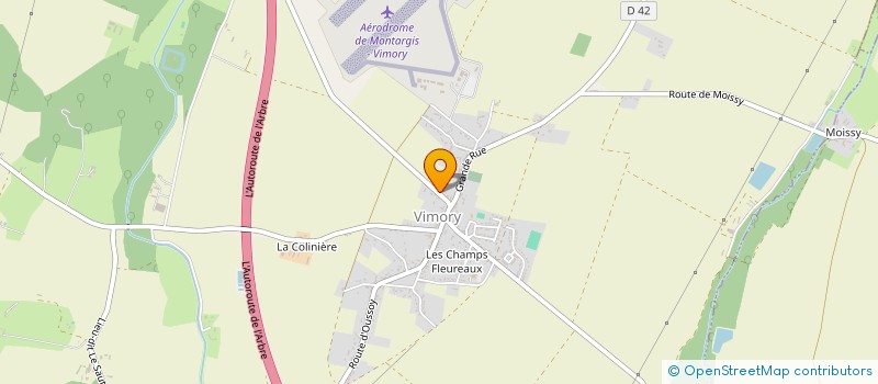 localisation de l'entreprise SCI SMRB à VIMORY