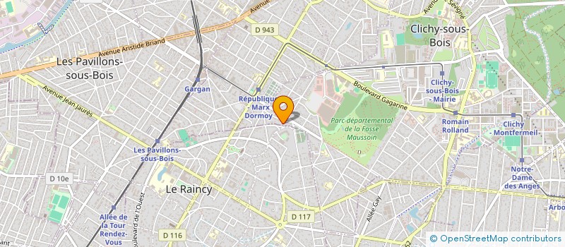 localisation de l'entreprise SCI SMS à CLICHY-SOUS-BOIS