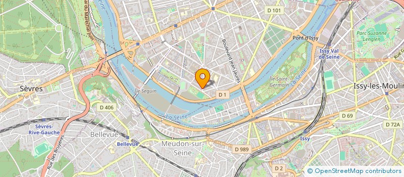 localisation de l'entreprise SCI SMS COLIN à BOULOGNE-BILLANCOURT
