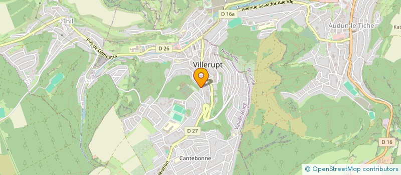 localisation de l'entreprise SCI SMT  TIERCELET