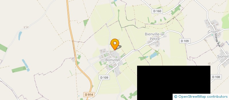 localisation de l'entreprise SCI SMT-BRABOIS  BONVILLER