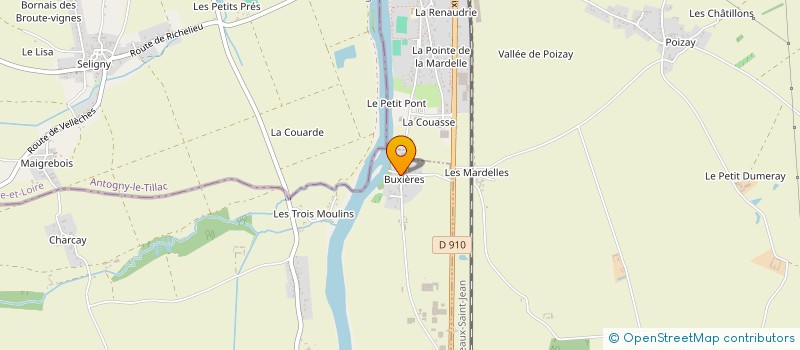 localisation de l'entreprise SCI SMTH à DANGE-SAINT-ROMAIN