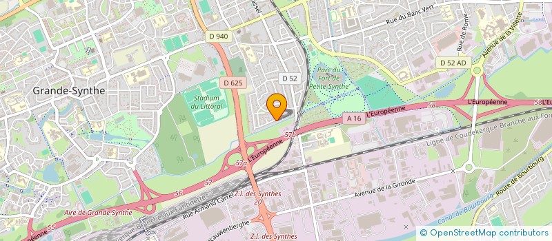 localisation de l'entreprise SCI SMYL à DUNKERQUE