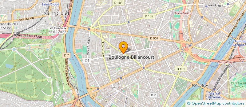 localisation de l'entreprise SCI SN UNIVERS  PARIS