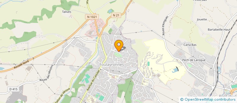 localisation de l'entreprise SCI SN2A à FOULAYRONNES