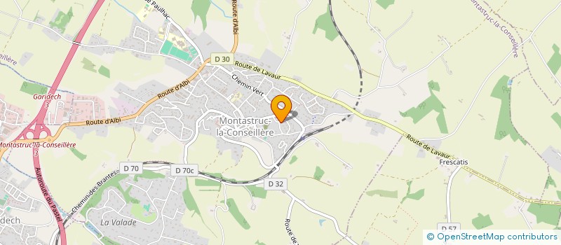 localisation de l'entreprise SCI SNAAM  GARIDECH