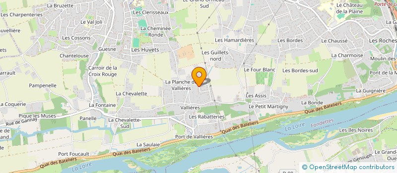 localisation de l'entreprise SCI SNAB à FONDETTES