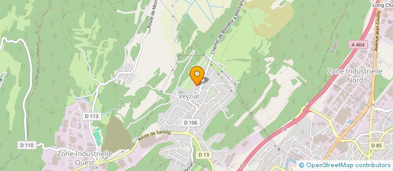 localisation de l'entreprise SCI SNAP à OYONNAX