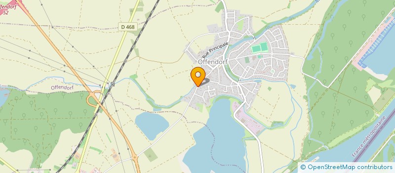 localisation de l'entreprise SCI SNB  OFFENDORF