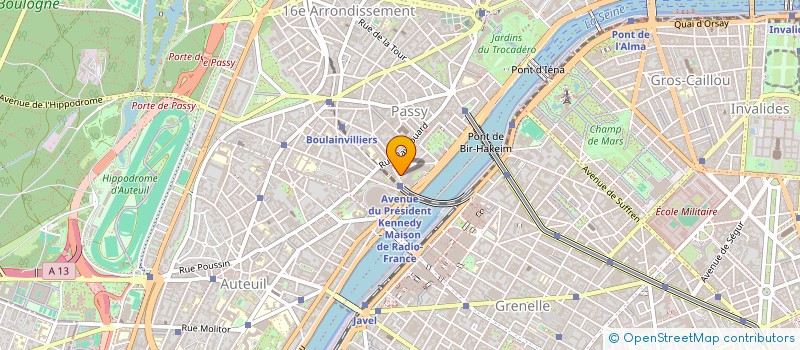 localisation de l'entreprise SCI SND  PARIS