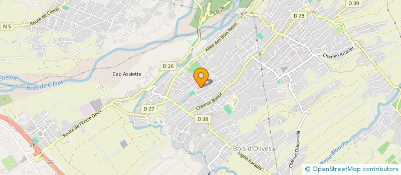 localisation de l'entreprise SCI SNF à SAINT-PIERRE