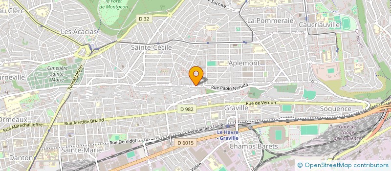 localisation de l'entreprise SCI SNG à LE HAVRE