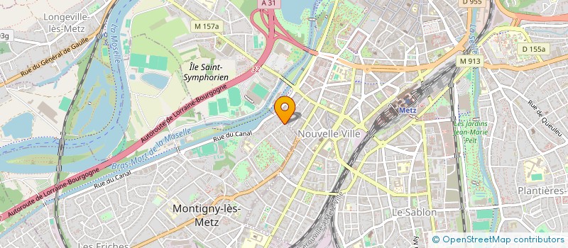 localisation de l'entreprise SCI SNG à MONTIGNY-LES-METZ
