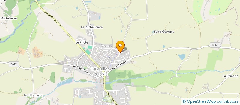 localisation de l'entreprise SCI SNJ à L'AIGUILLON-SUR-VIE