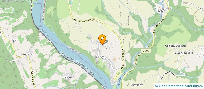 localisation de l'entreprise SCI SNJ  BASSY