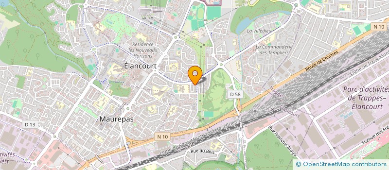 localisation de l'entreprise SCI SNL LE HAVRE  ELANCOURT