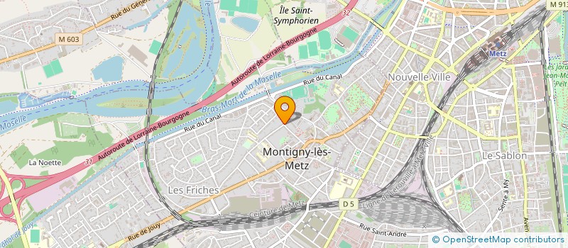 localisation de l'entreprise SCI SNLP INVESTISMENT à MONTIGNY-LES-METZ