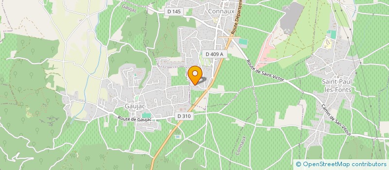 localisation de l'entreprise SCI SNOF  CONNAUX