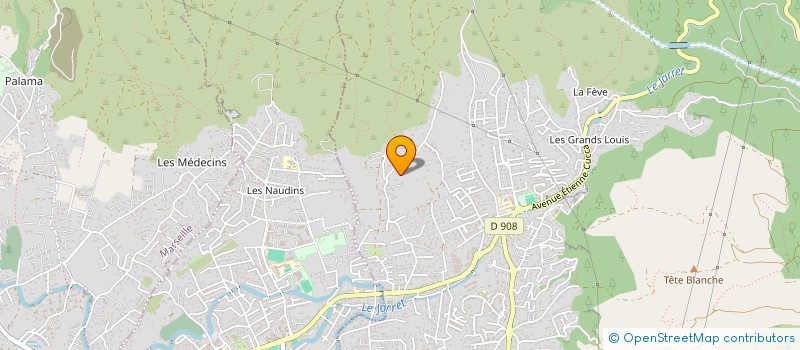 localisation de l'entreprise SCI SNOW  ALLAUCH