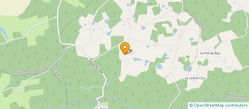 localisation de l'entreprise SCI SNP  SAINT-SAUVEUR-LALANDE