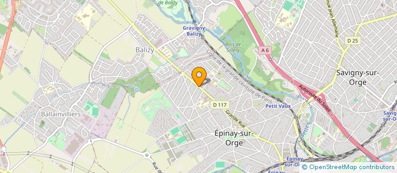 localisation de l'entreprise SCI SNPC  EPINAY-SUR-ORGE