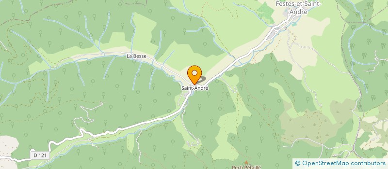 localisation de l'entreprise SCI SNS  FESTES-ET-SAINT-ANDRE