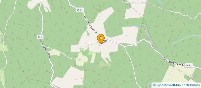 localisation de l'entreprise SCI SNWTB  LE BUISSON-DE-CADOUIN