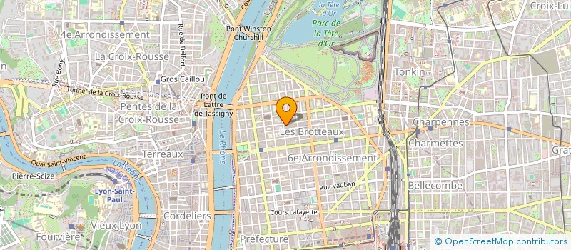 localisation de l'entreprise SCI SO  LYON