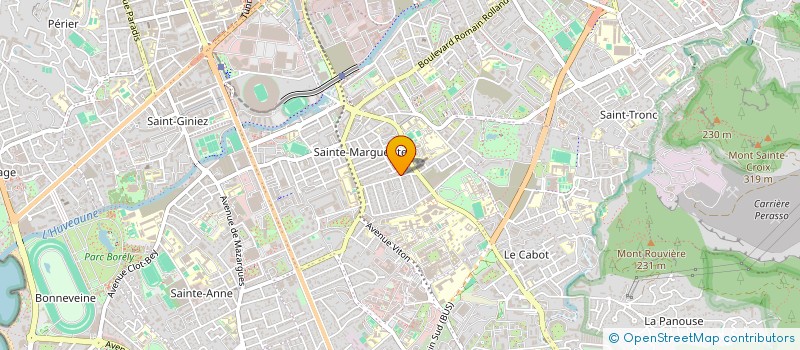 localisation de l'entreprise SCI SO à MARSEILLE