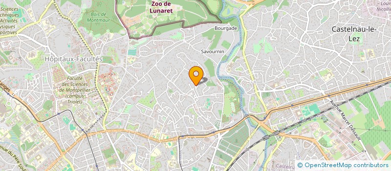localisation de l'entreprise SCI SO BE à MONTPELLIER
