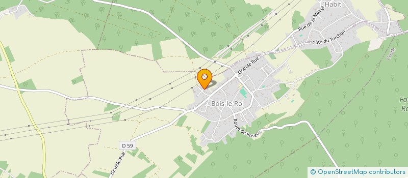 localisation de l'entreprise SCI SO CONCEPT 28  BOIS-LE-ROI