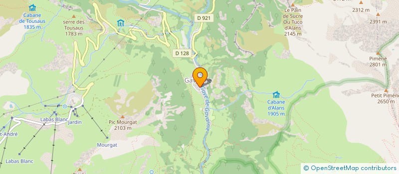 localisation de l'entreprise SCI SO DE MIE  GAVARNIE-GEDRE