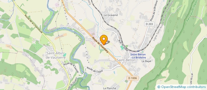 localisation de l'entreprise SCI SO.FRA.CO  SAINT-BERON