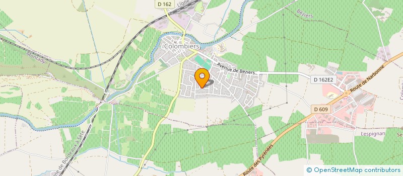 localisation de l'entreprise SCI SO GE KA à COLOMBIERS