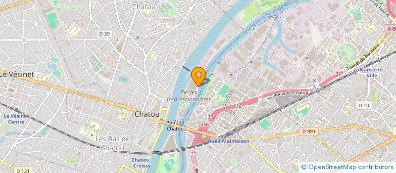 localisation de l'entreprise SCI SO GOOD  CHATOU