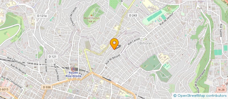 localisation de l'entreprise SCI SO IN à ROUEN