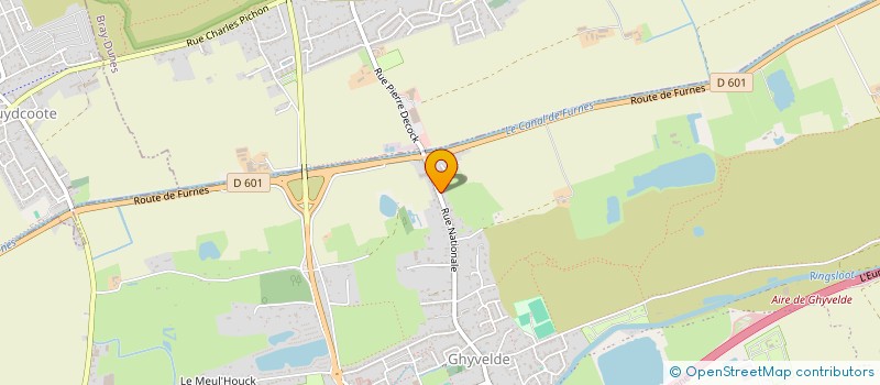 localisation de l'entreprise SCI SO-LAU  GHYVELDE