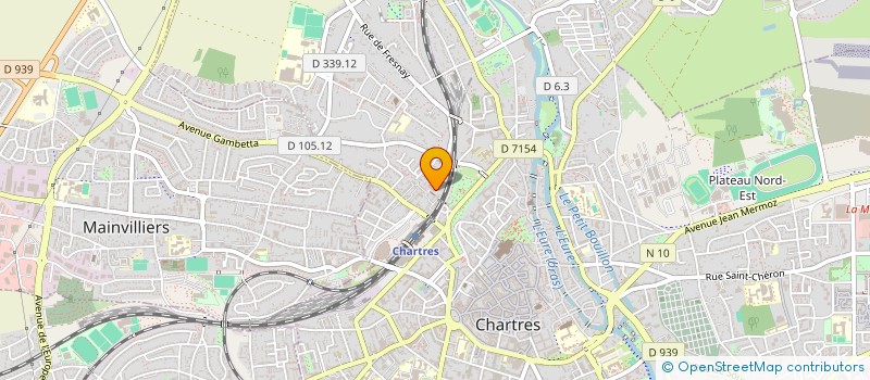 localisation de l'entreprise SCI SO NATURIMMO à CHARTRES