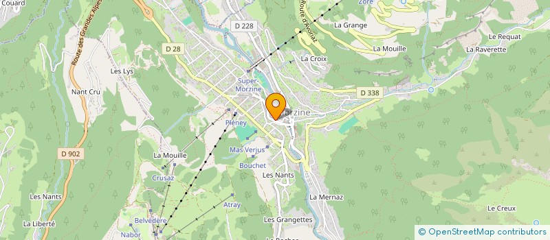 localisation de l'entreprise SCI SO-NAYA à MORZINE