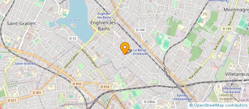 localisation de l'entreprise SCI SO NEJJARI à ENGHIEN-LES-BAINS