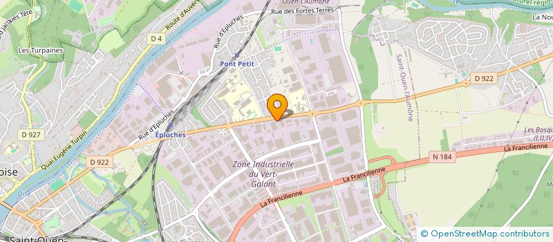 localisation de l'entreprise SCI SOA à SAINT-OUEN-L'AUMONE