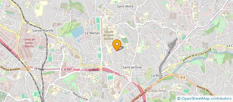 localisation de l'entreprise SCI SOAN  MARSEILLE