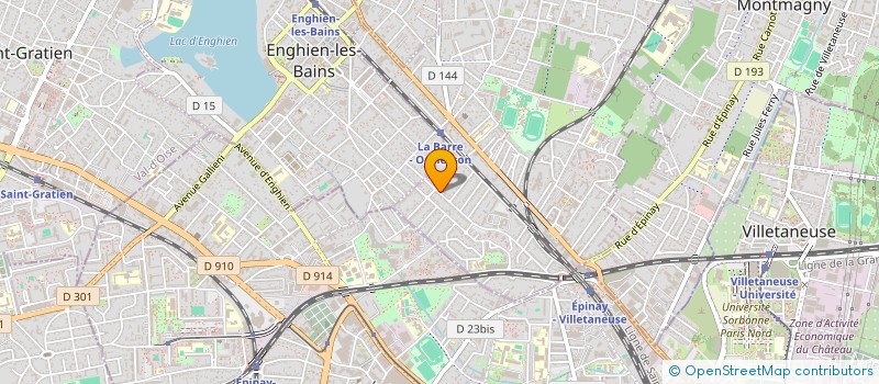 localisation de l'entreprise SCI SOAN  DEUIL-LA-BARRE