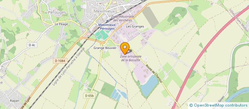 localisation de l'entreprise SCI SOAN à MEXIMIEUX