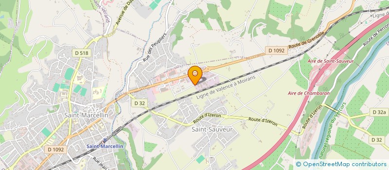 localisation de l'entreprise SCI SOAN à SAINT-SAUVEUR