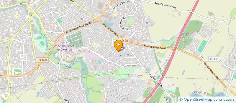localisation de l'entreprise SCI SOANI à CHOLET
