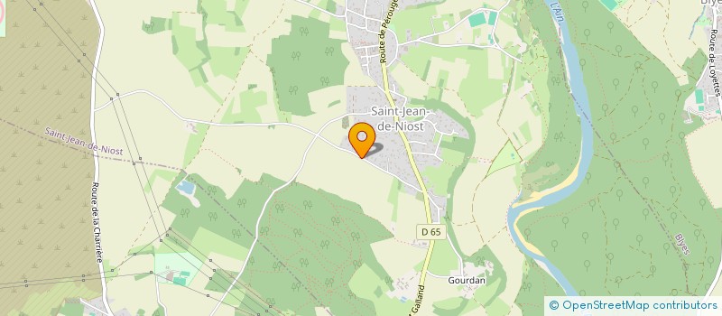 localisation de l'entreprise SCI SOARES  CHARNOZ-SUR-AIN