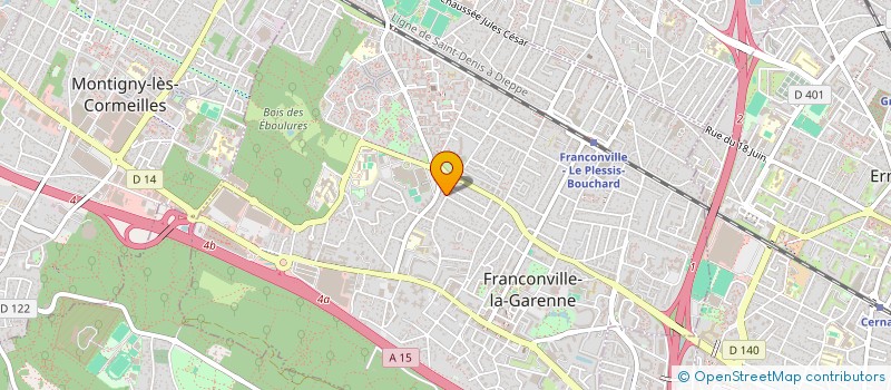 localisation de l'entreprise SCI SOARES  FRANCONVILLE